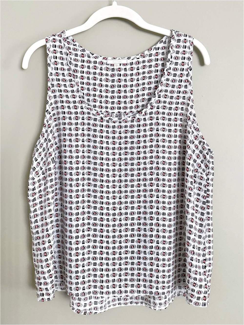 Pleione Sleeveless Blouse Top Women’s Size Large